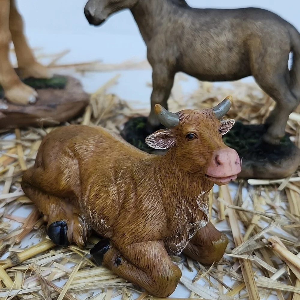 NIB THREE KINGS GIFTS SET OF 4 ANIMALS FOR THE 7" REAL LIFE NATIVITY - Picture 3 of 14